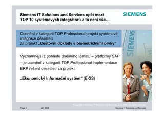 Prezentace Sap World Tour 08 Final