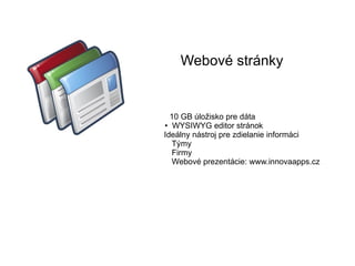 Podpora štandardov a API 