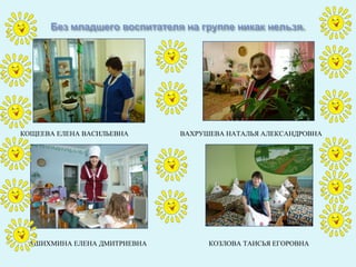 КОЩЕЕВА ЕЛЕНА ВАСИЛЬЕВНА     ВАХРУШЕВА НАТАЛЬЯ АЛЕКСАНДРОВНА




 АШИХМИНА ЕЛЕНА ДМИТРИЕВНА         КОЗЛОВА ТАИСЬЯ ЕГОРОВНА
 