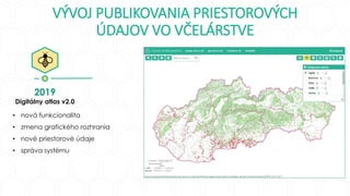Digitálny atlas lesnej včelej pastvy Slovenska II. etapa vývoja