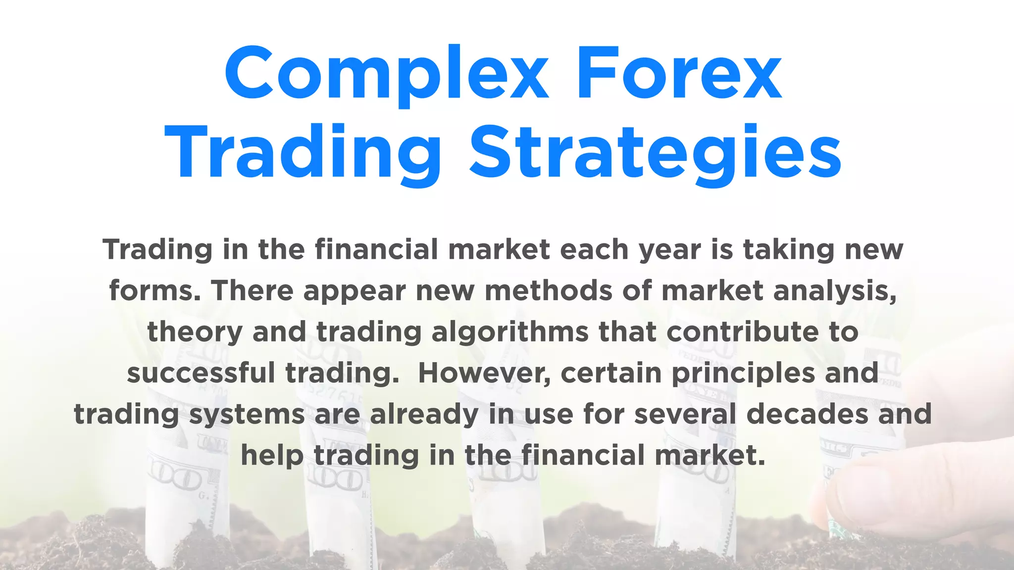 Complex Forex Trading Strategies | PDF