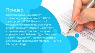 FIX API и брокеры