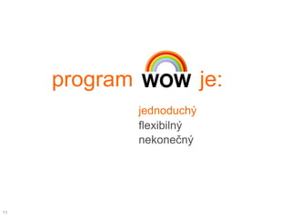 program                je:
               jednoduchý
               flexibilný
               nekonečný




11
 