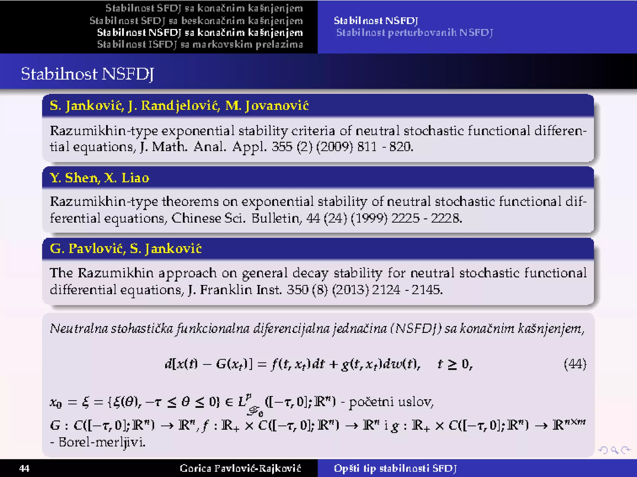 Doktorska disertacija