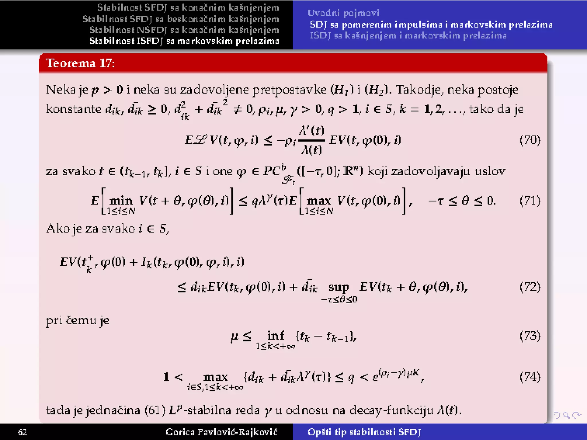 Doktorska disertacija