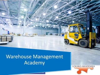 I. MODUL

Warehouse Management
Academy

 