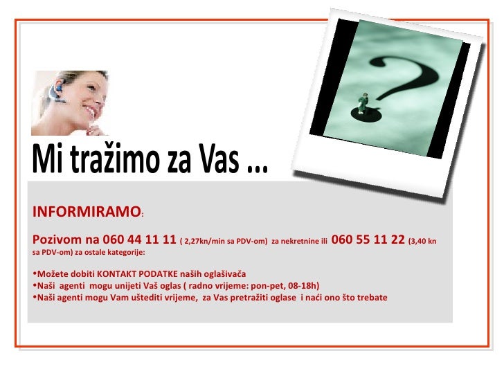 Oglasnik kontakti oglasnik kontakti