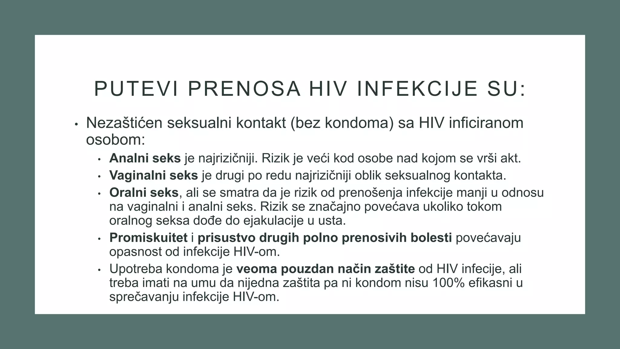 Obeležen 1. decembar - Svetski dan borbe protiv HIV/AIDS-a. | PPT