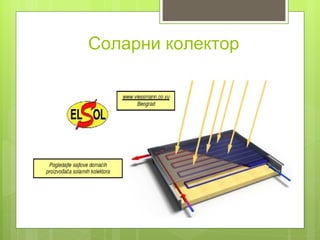 Соларни колектор
 