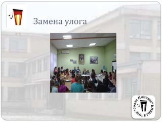 Замена улога
 