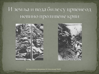 Ауторизовано предавање & Александар Бојић
 