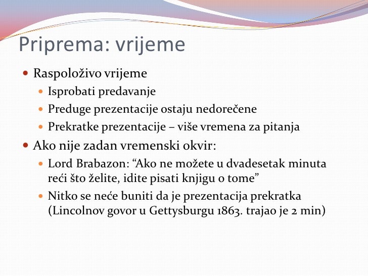 Prezentacije i prezentiranje