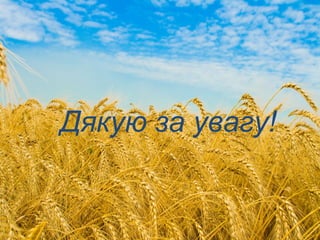 Дякую за увагу!
 
