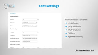 Prezentacja Framework'a EF3 - Joomla-Monster.com