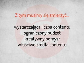 Wyzwania content marketingu