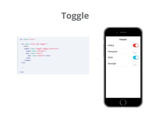 Toggle
 
