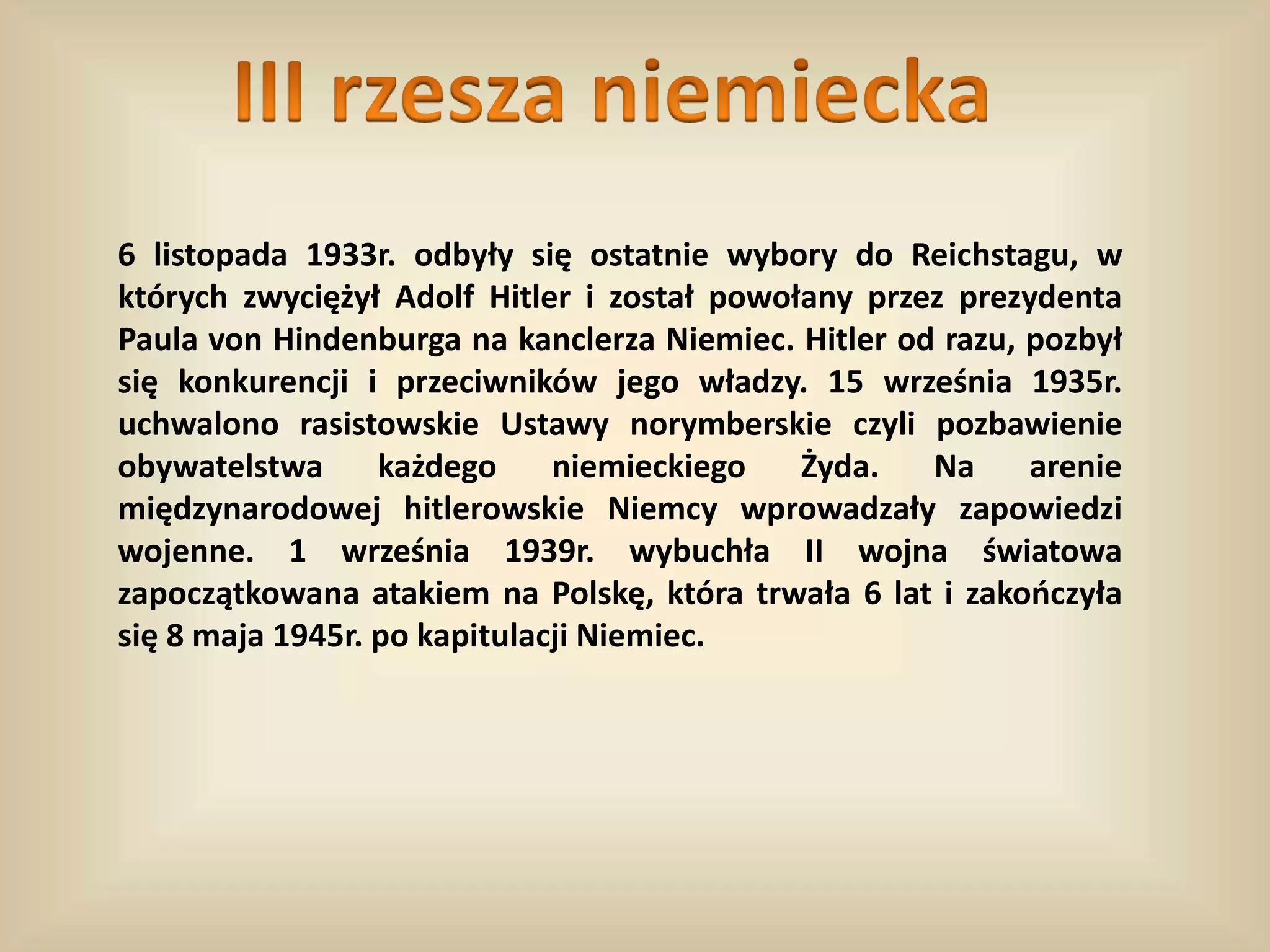 Prezentacja niemcy bm | PPSX