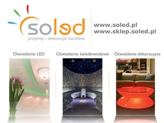 Lighting SOLED - products