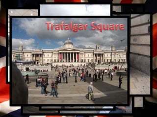 Trafalgar Squarehorsesof Heliosfontannaz figurkąAnterosa