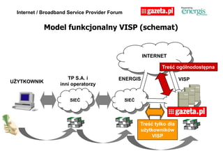 Model VISP na przykładzie usługi netGazeta - Robert Stalmach