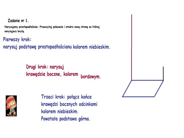 Prostopadłościany i sześciany klasa 5