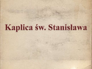 Kaplica św. Stanisława