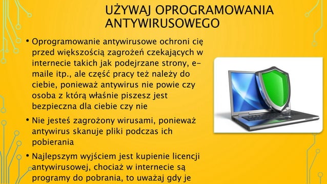 Bezpiecze stwo W Internecie PPTX bezpiecze-stwo-w-internecie-pptx
