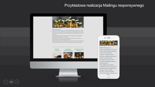 45
Przykładowa realizacja Mailingu responsywnego
 