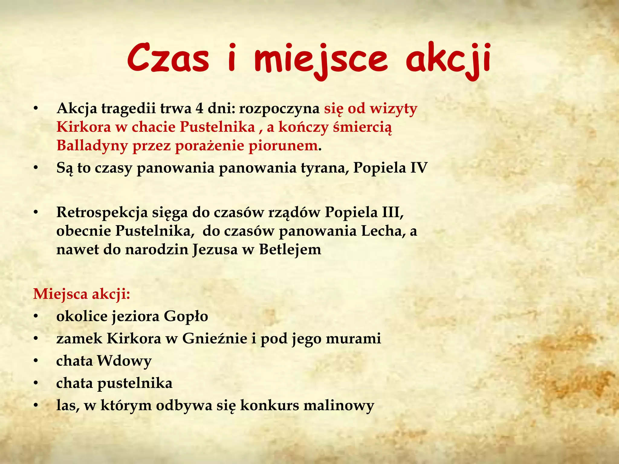 Prezentacja Balladyna | PPT