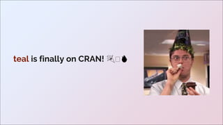 teal essentials - Interactive Exploratory Data Analysis with Shiny Web ...
