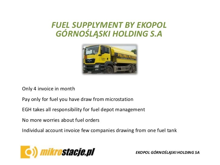 Presentation of modern fuel distribution system