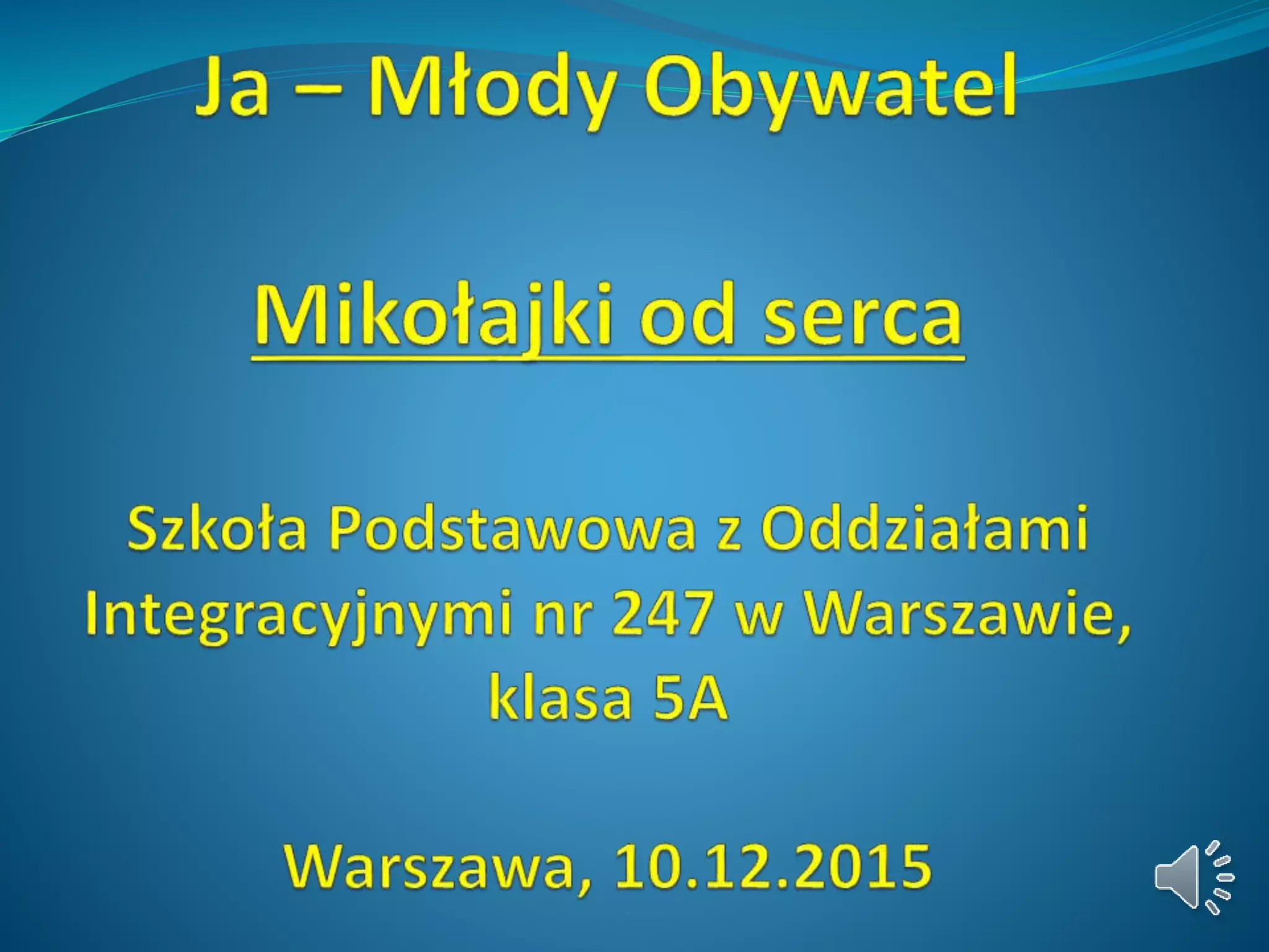 Prezentacja Ja Młody Obywatel | PPTX