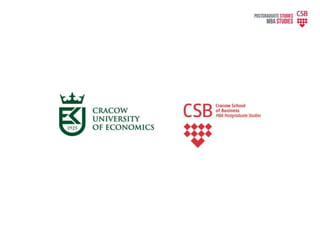 MBA Programs at Cracow School of Business