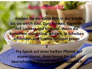 Prezentacja kuchnia niemiec