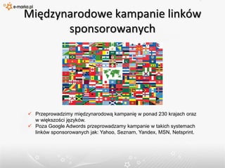  Optymalizacja – zastępowanie mniej skutecznych tekstów reklam reklamami bardziej skutecznymi.