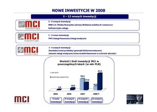 Prezentacja MCI Management
