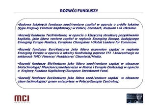 Prezentacja MCI Management