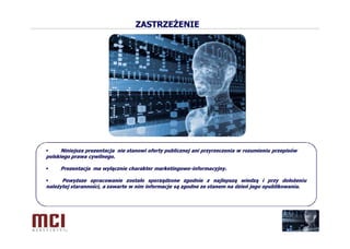 Prezentacja MCI Management
