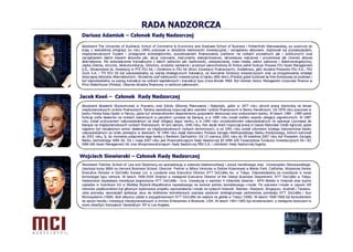 Prezentacja MCI Management