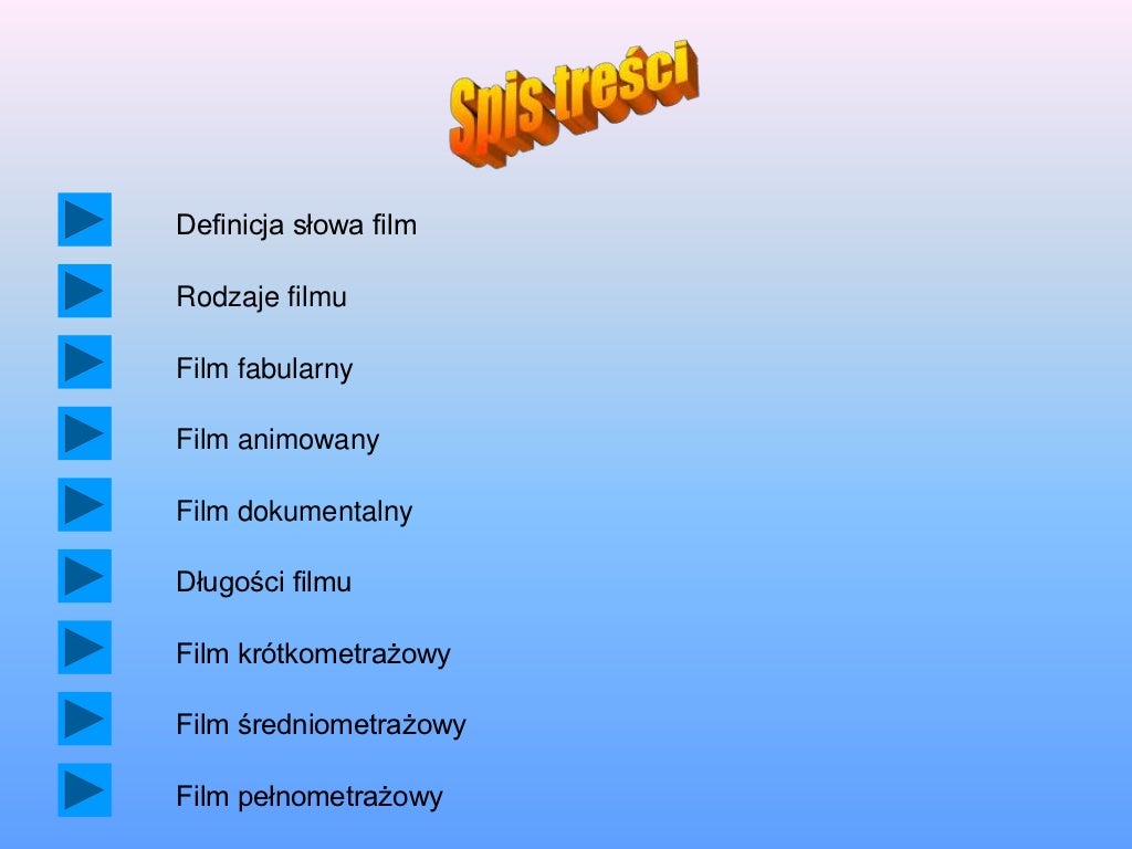 Prezentacja na temat filmu