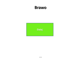 Brawo
WSB
Dalej
 