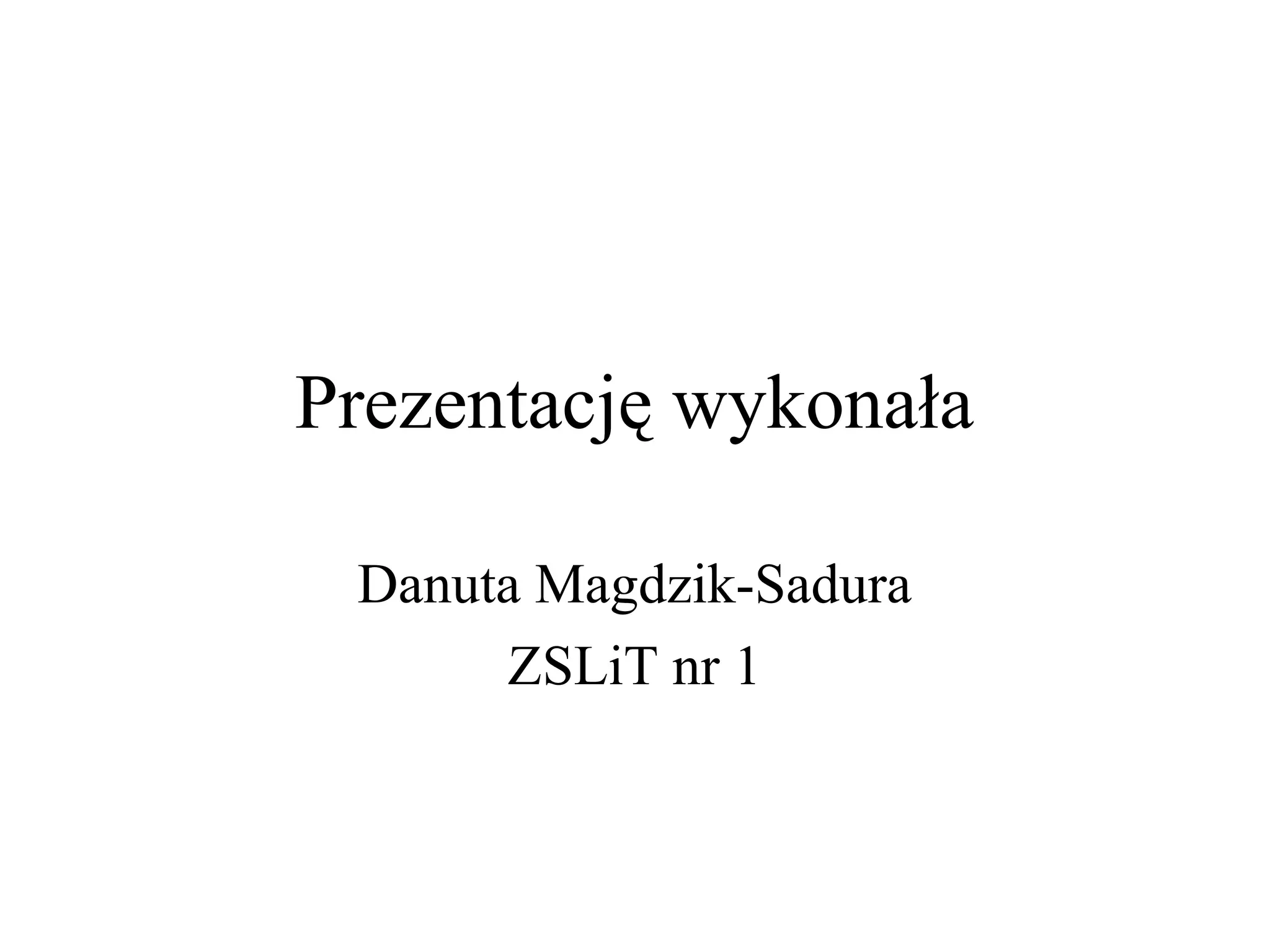 Prezentacja Pr bna PPT