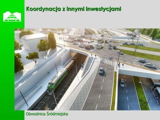    Koordynacja z innymi inwestycjami




    Obwodnica Śródmiejska
 