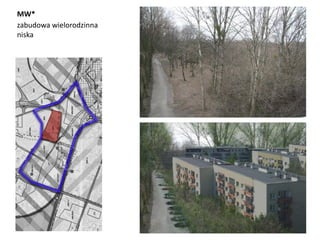 MW*
zabudowa wielorodzinna
niska
 