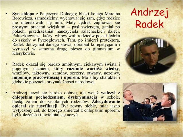 Prezentacja Syzyfowe prace | PPT | Fiction | Books and Literature