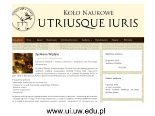 www.ui.uw.edu.pl
 