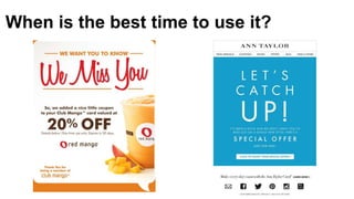 When is the best time to use it?
 