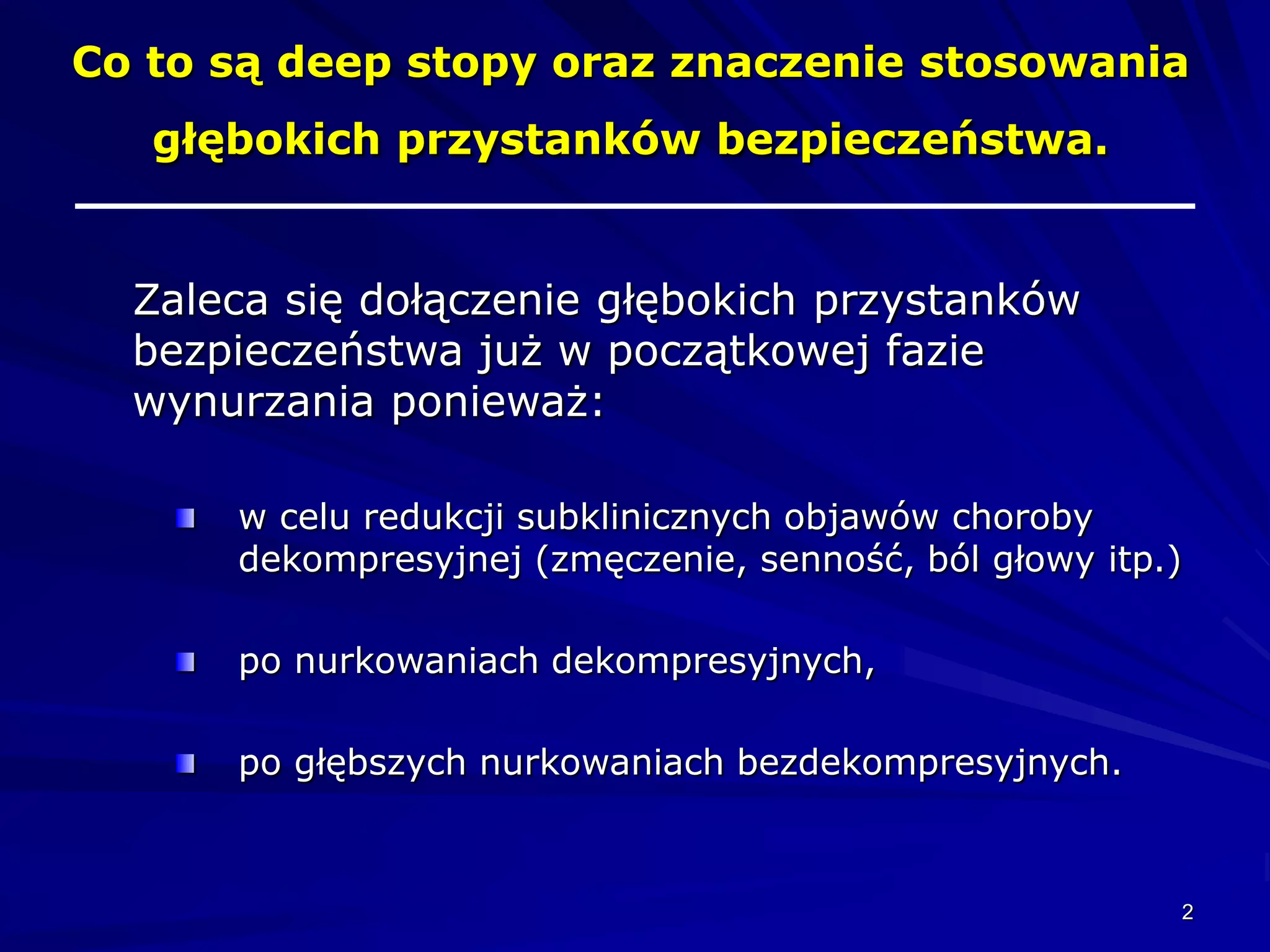 Prezentacja wolne wynurzanie