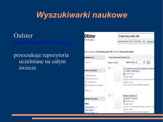 Wyszukiwarki naukowe Google Books 