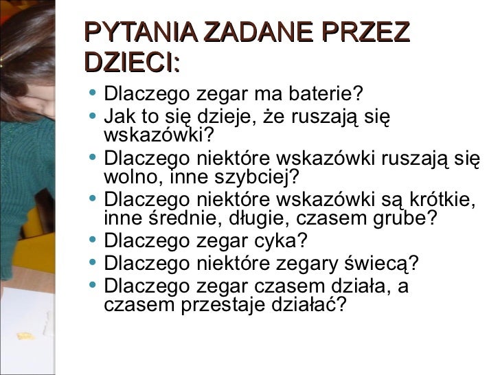 Zastąp Pytania Zadane W Wywiadzie Tytułami Oddającymi Treść Odpowiedzi Prezentacja Zegary